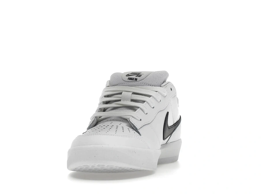 Фото № 2 с приближением к товару «‎Nike SB Force 58 Premium White Black»