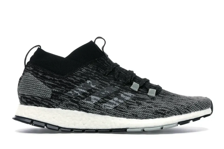 Фото № 1 с приближением к товару «‎adidas Pureboost RBL Core Black Grey Two»
