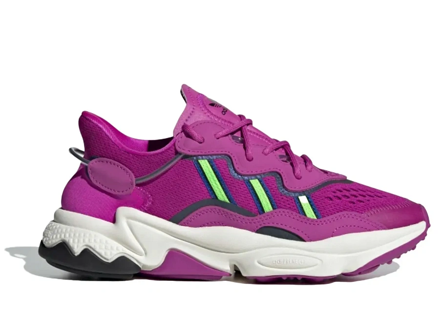 Фото № 1 с приближением к товару «‎adidas Ozweego Vivd Pink Solar Green »