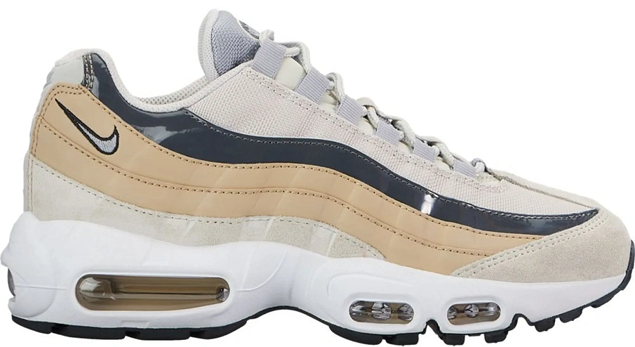 Фото № 1 с приближением к товару «‎Nike Air Max 95 Light Bone Wolf Grey Mushroom »