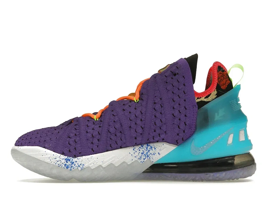Фото № 3 с приближением к товару «‎Nike LeBron 18 Best 10–18 Psychic Purple»