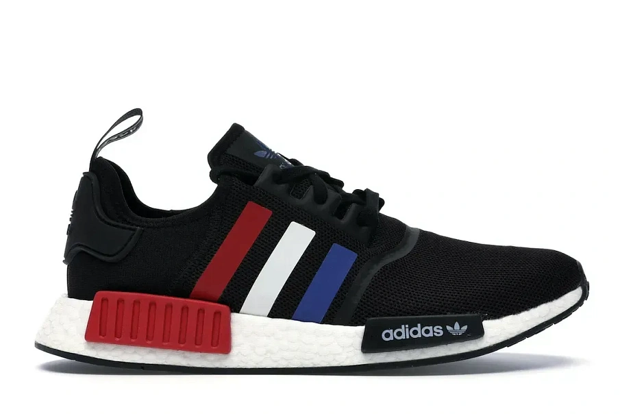 Фото № 1 с приближением к товару «‎adidas NMD R1 Black Tri-Color»