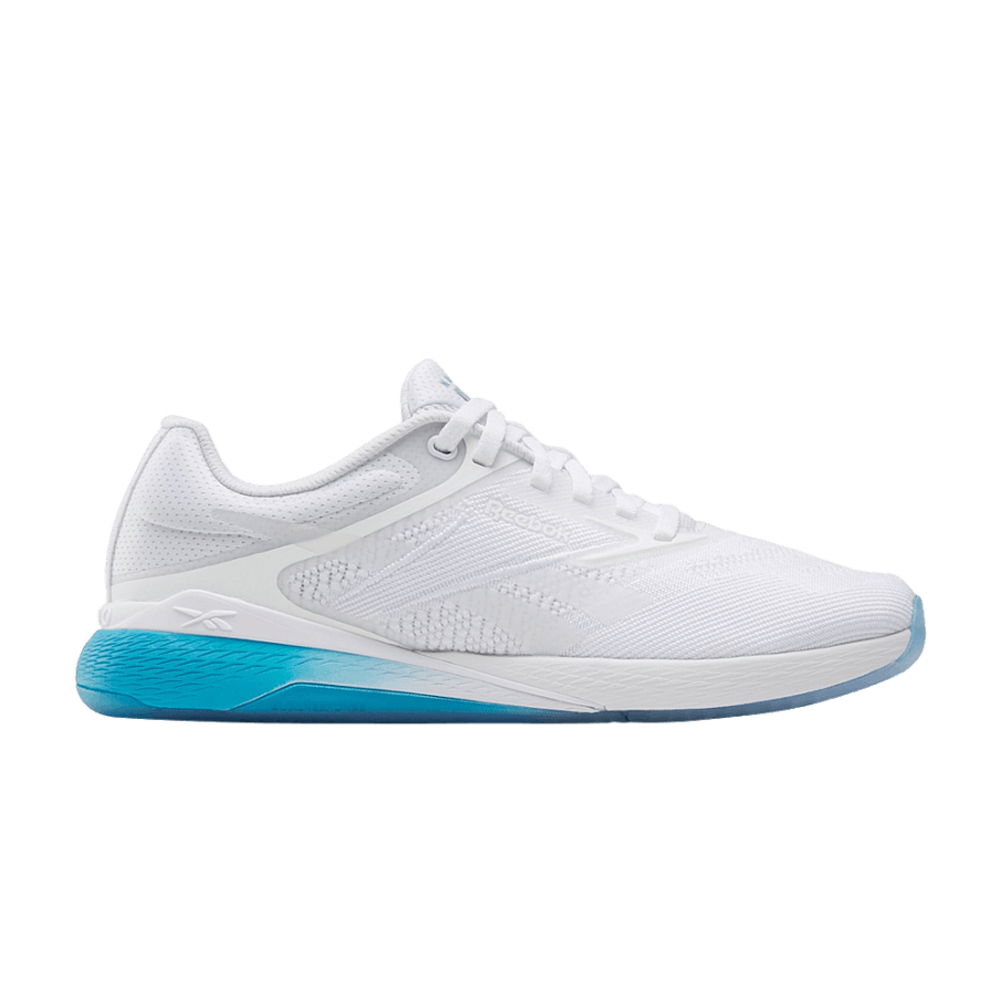 Фото № 1 с приближением к товару «‎Reebok Women's Nano X5 White Future Cyan (100225451)»