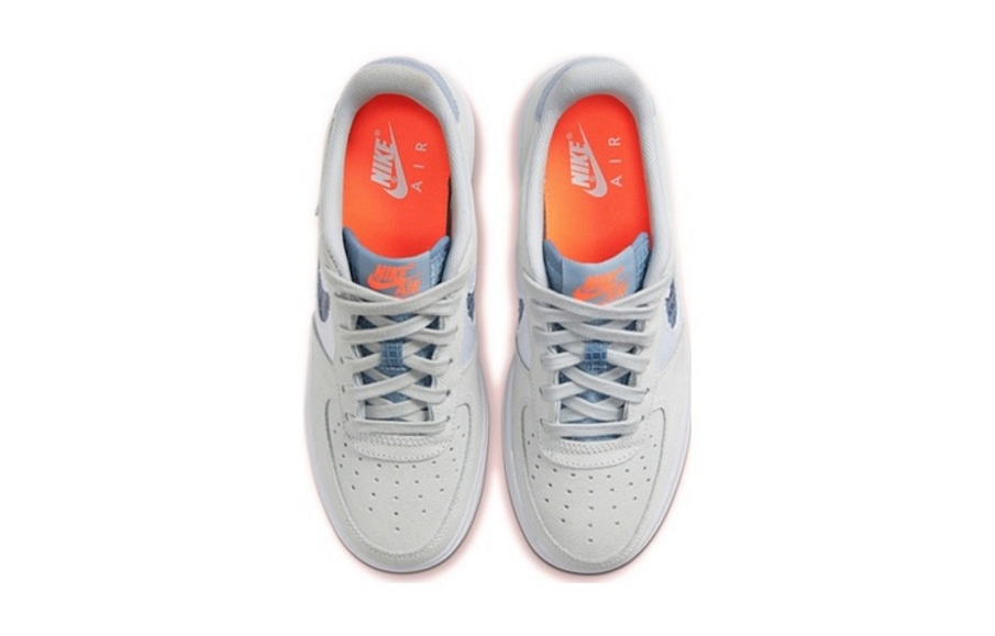 Фото № 3 с приближением к товару «‎Nike Air Force 1 Low Gs 'Transparent White Swoosh'»