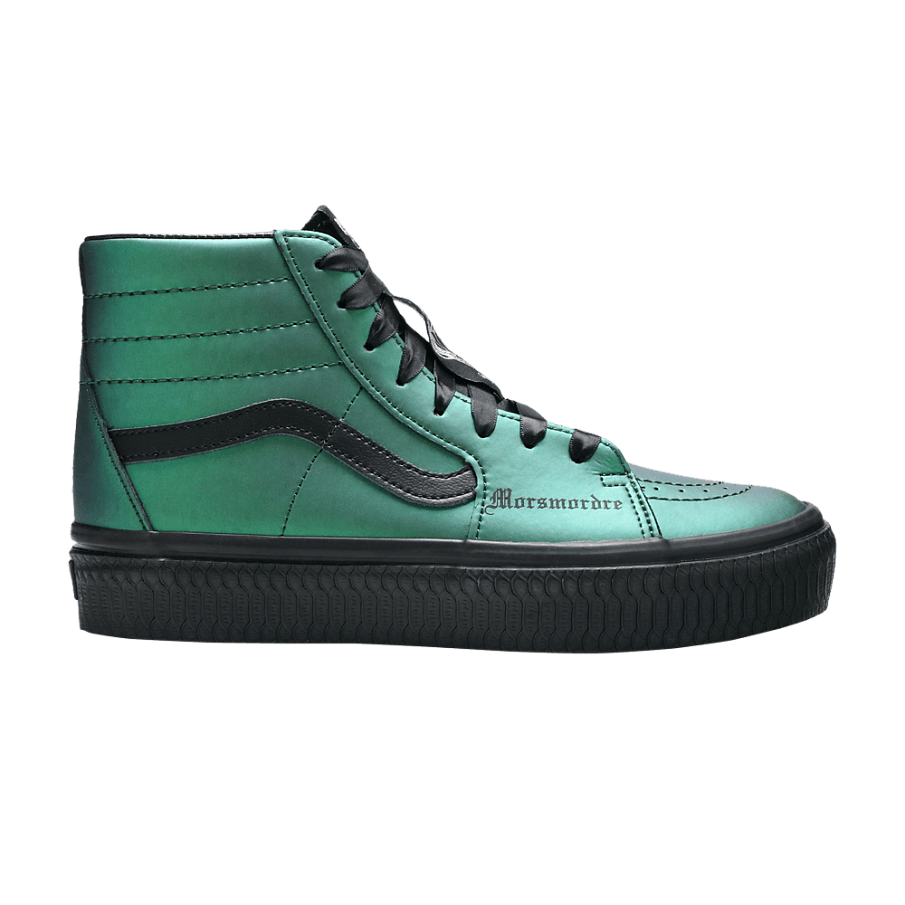 Фото № 1 с приближением к товару «‎Harry Potter x Vans Sk8-Hi Platform RB Morsmordre Dark Arts»