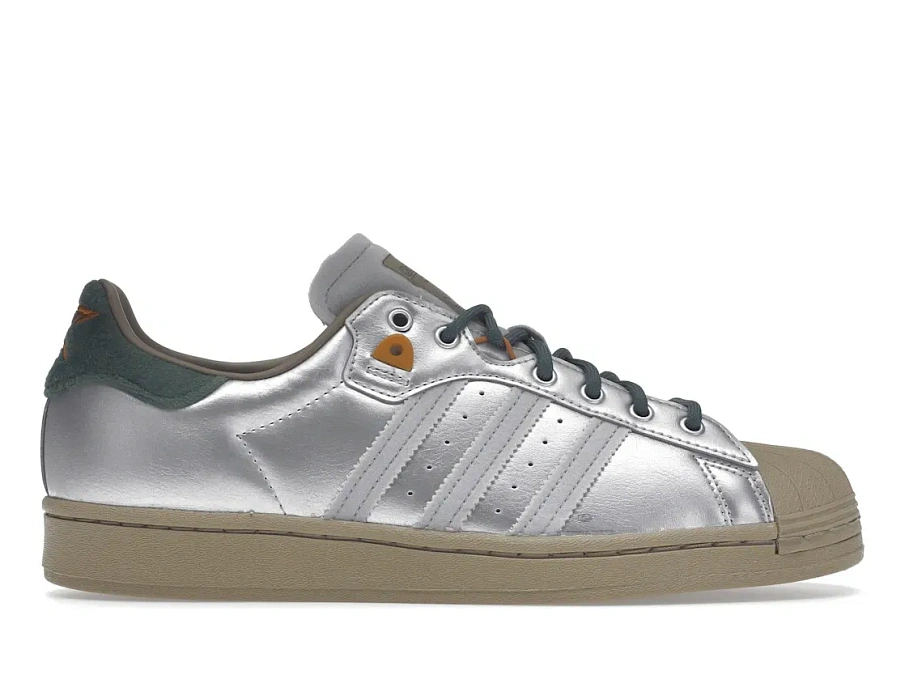 Фото № 1 с приближением к товару «‎adidas Superstar Yanwai Matte Silver»