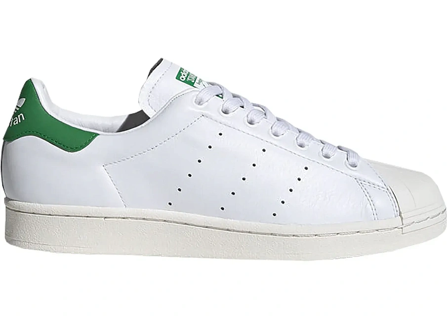 Фото № 1 с приближением к товару «‎adidas Superstan Cloud White Green»
