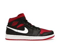 Фото № 1 с приближением к товару «‎Jordan 1 Mid Black Gym Red White»