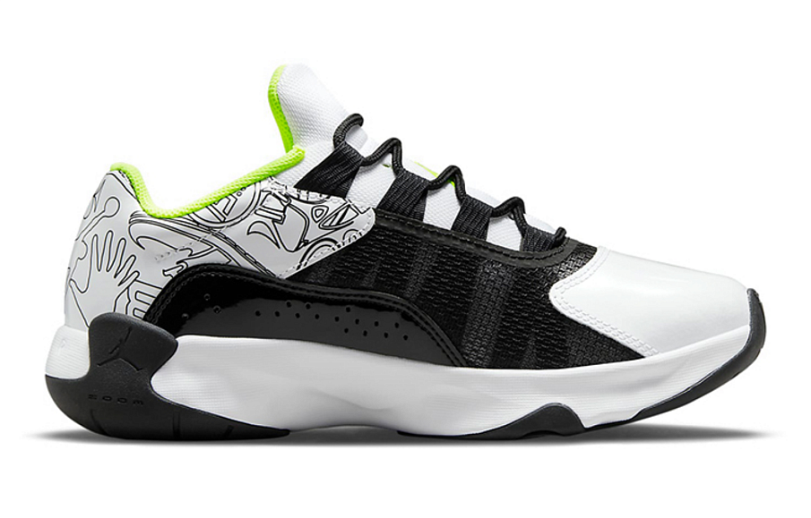 Фото № 2 с приближением к товару «‎Jordan Air Jordan 11 CMFT Low SE GS 'White Volt'»