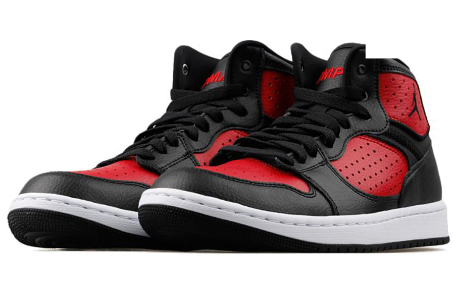 Фото № 3 с приближением к товару «‎Nike Air Jordan Access Vintage Basketball Shoes BlackRed»
