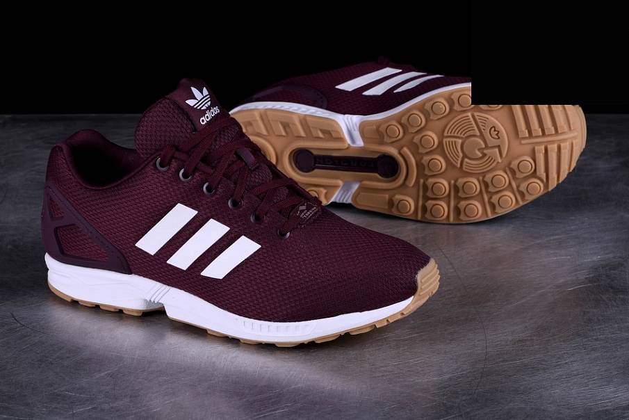 Фото № 2 с приближением к товару «‎Adidas Originals ZX Flux Maroon »