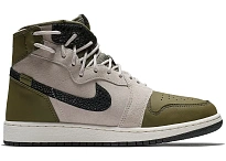 Фото № 1 с приближением к товару «‎Jordan 1 Rebel XX Olive Canvas Moon Particle »