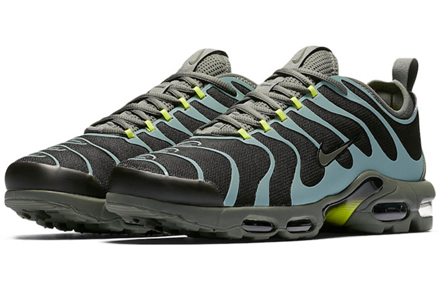 Фото № 3 с приближением к товару «‎Nike Air Max Plus TN Ultra "Bright Cactus" Running Shoes GrayGreenBlack»