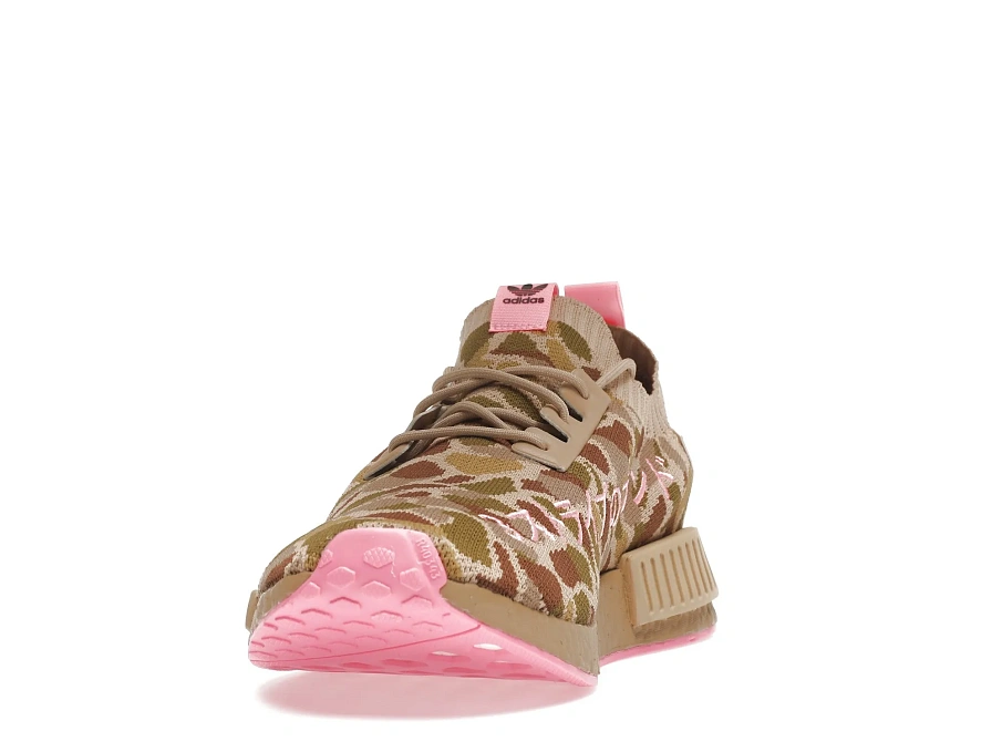 Фото № 2 с приближением к товару «‎adidas NMD R1 Primeknit Duck Camo Pink»