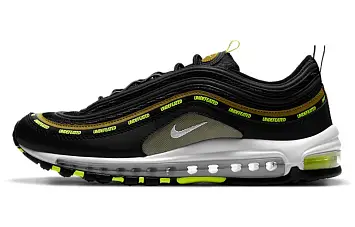 Undefeated X Nike Air Max 97 Running Shoes BlackVoltMilitia Green - 1