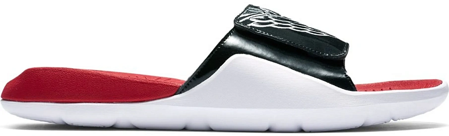 Фото № 1 с приближением к товару «‎Jordan Hydro 7 Black White Gym Red»
