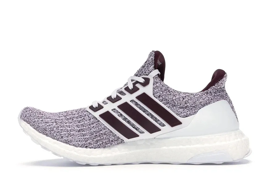 Фото № 3 с приближением к товару «‎adidas Ultra Boost 4.0 Cloud White Maroon»