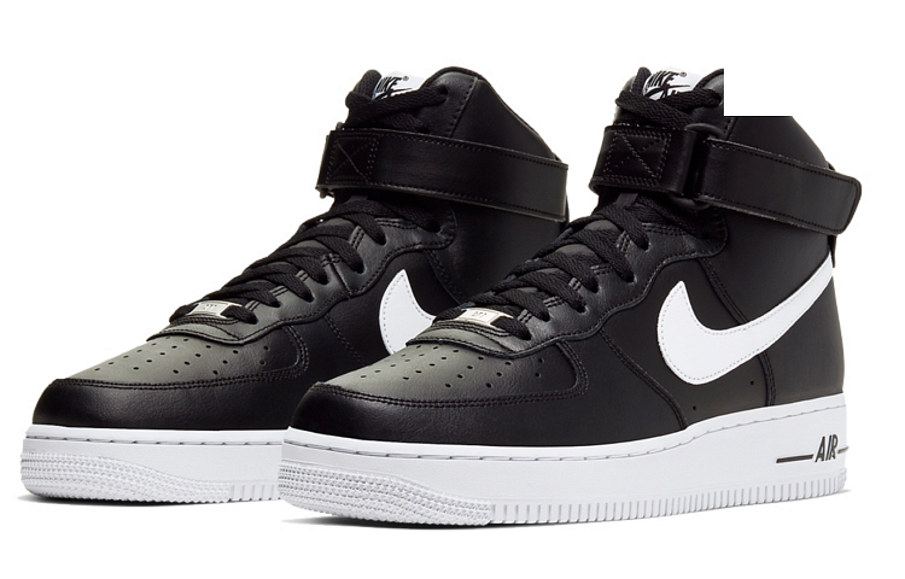 Фото № 3 с приближением к товару «‎Nike Air Force 1 High 'Black White'»