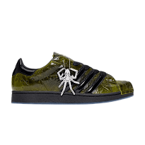 Фото № 1 с приближением к товару «‎Sp5der x adidas Superstar Yellow Black Sample (KJ9463-S)»