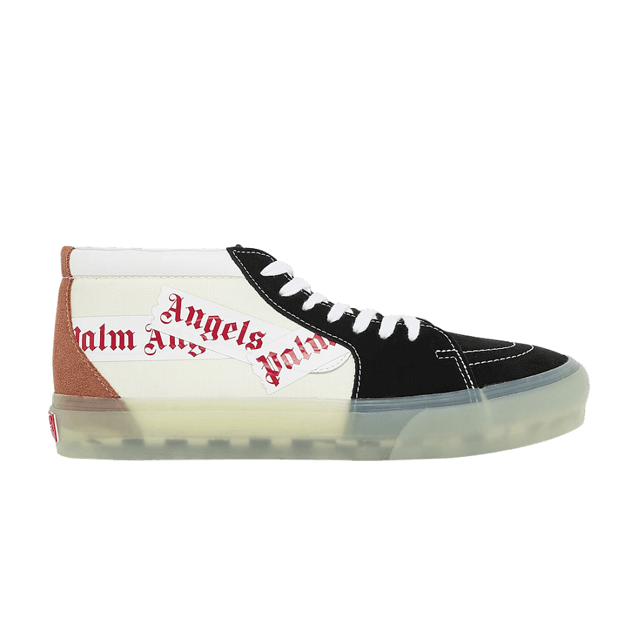 Фото № 1 с приближением к товару «‎Palm Angels x Vans Sk8-Mid VLT LX Black»