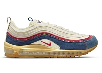 Фото № 1 с приближением к товару «‎Nike Air Max 97 Coconut Milk Fossil Denim Red»