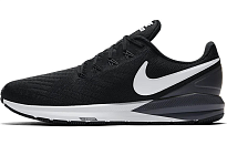 Фото № 1 с приближением к товару «‎Nike Air Zoom Structure 22 Running Shoes Black»