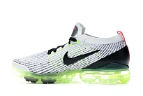 Фото № 4 с приближением к товару «‎Nike Air VaporMax Flyknit 3 White Black Volt Bright Crimson»