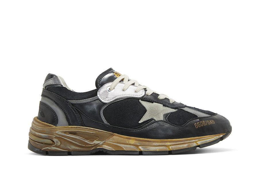 Фото № 2 с приближением к товару «‎Golden Goose Dad-Star Black Silver»