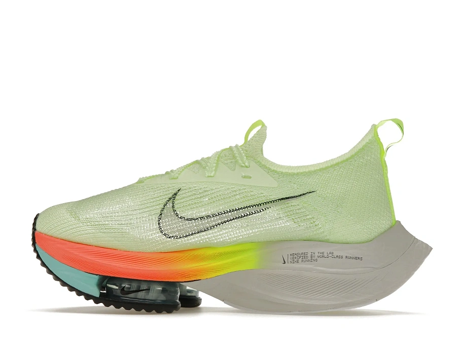 Фото № 5 с приближением к товару «‎Nike Air Zoom Alphafly Next% Barely Volt Orange »