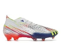 Фото № 1 с приближением к товару «‎adidas Predator Edge.1 FG White Solar Yellow Power Blue»