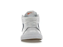 Фото № 2 с приближением к товару «‎Nike SB Blazer Mid ISO White Navy»