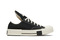 Фото № 2 с приближением к товару «‎Rick Owens x Converse DRKSHDW DRKSTAR Chuck 70 Low Black»