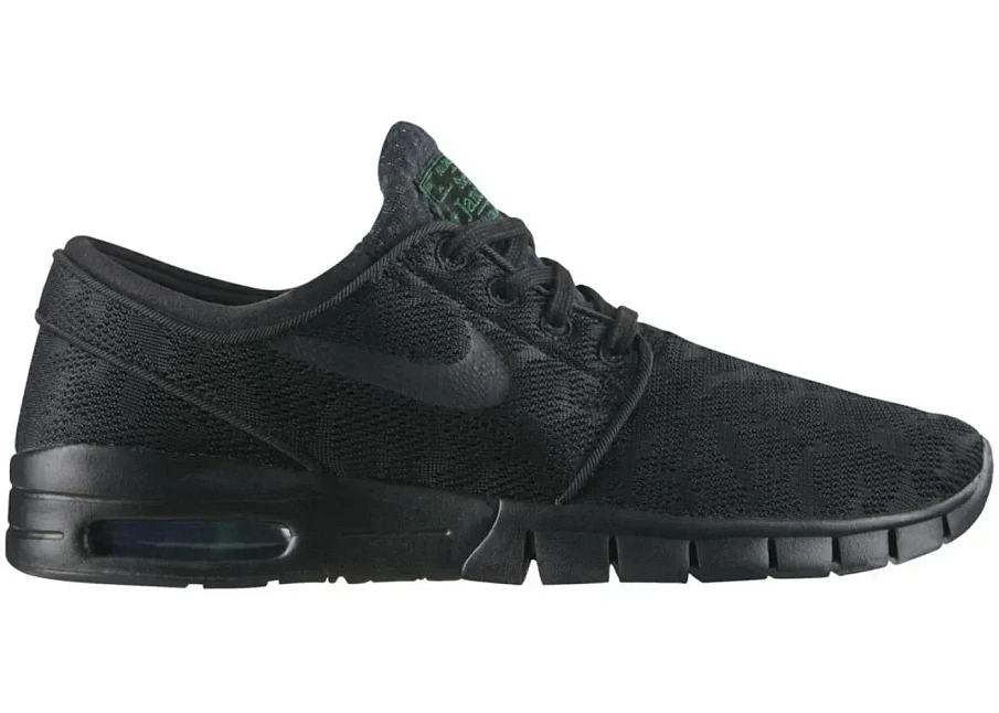 Фото № 1 с приближением к товару «‎Nike SB Stefan Janoski Max Black Green»