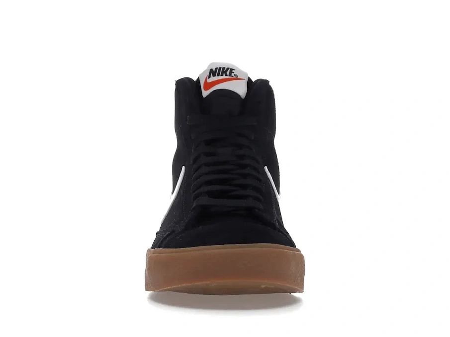 Фото № 2 с приближением к товару «‎Nike Blazer Mid 77 Black White Gum »