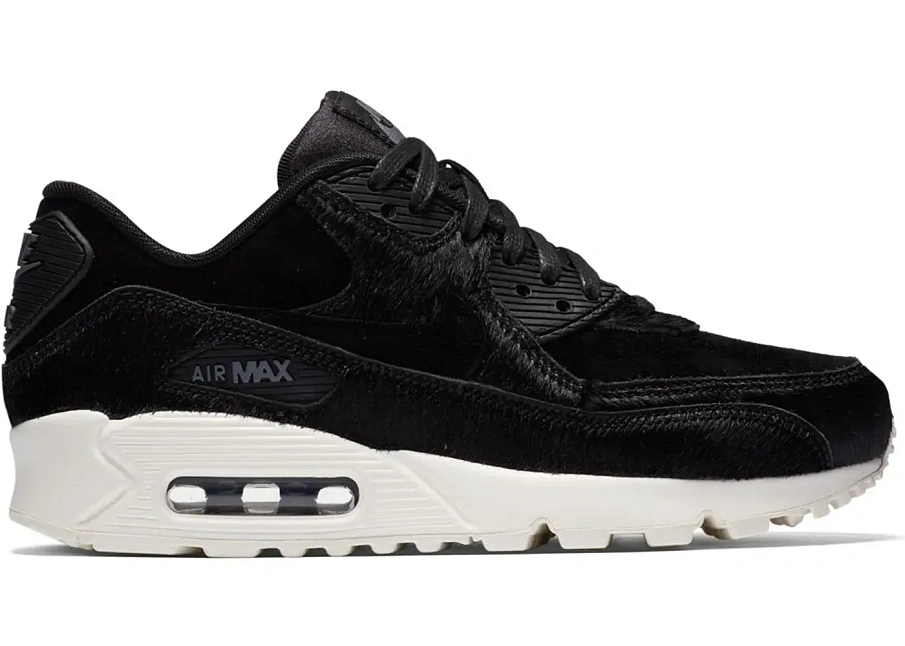 Фото № 1 с приближением к товару «‎Nike Air Max 90 LX Black Pony Hair »