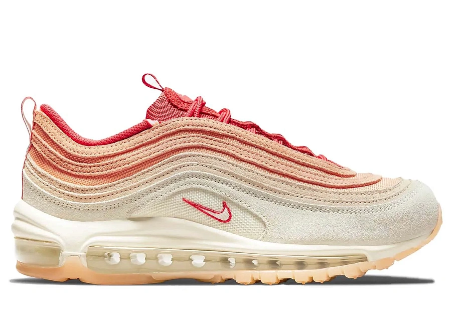Фото № 1 с приближением к товару «‎Nike Air Max 97 Orange Chalk Cashmere »