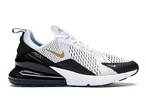 Фото № 1 с приближением к товару «‎Nike Air Max 270 White Metallic Gold Black»
