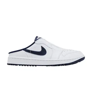 Air Jordan 1 Mule Golf White Midnight Navy - 1