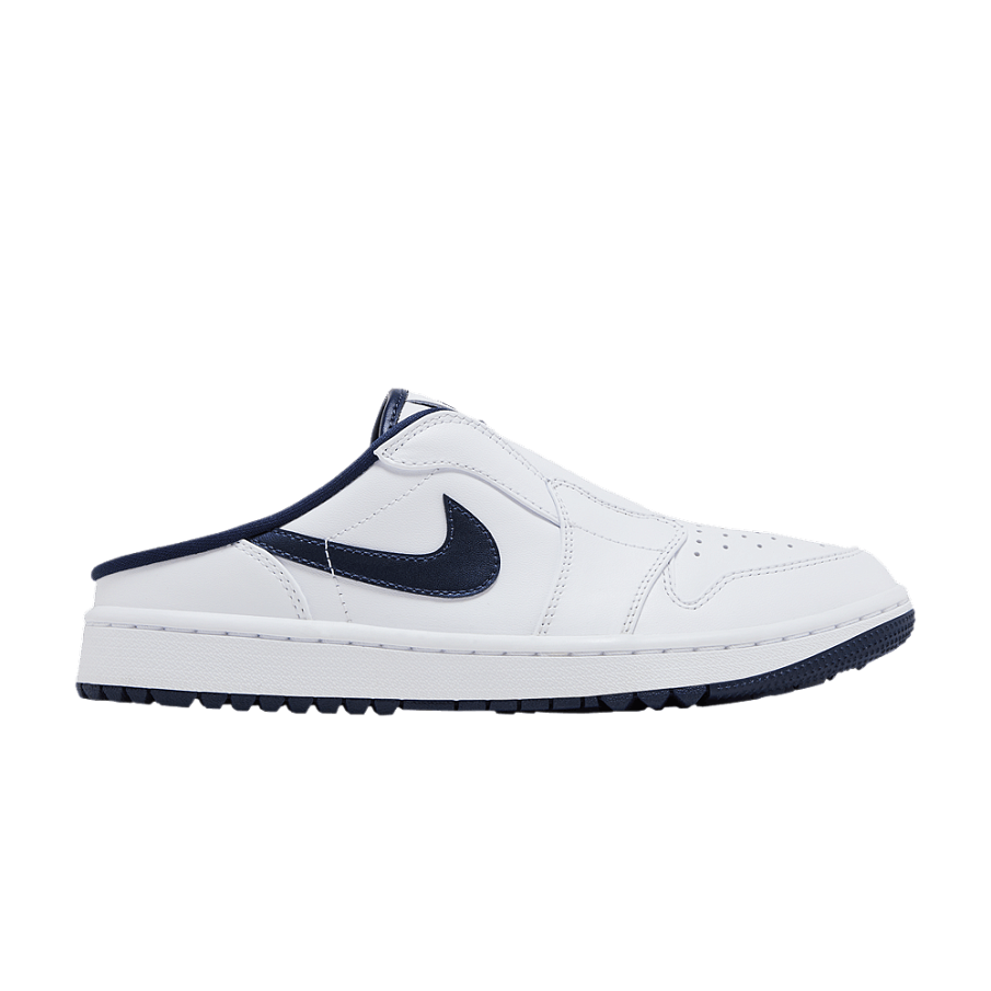 Фото № 1 с приближением к товару «‎Air Jordan 1 Mule Golf White Midnight Navy»