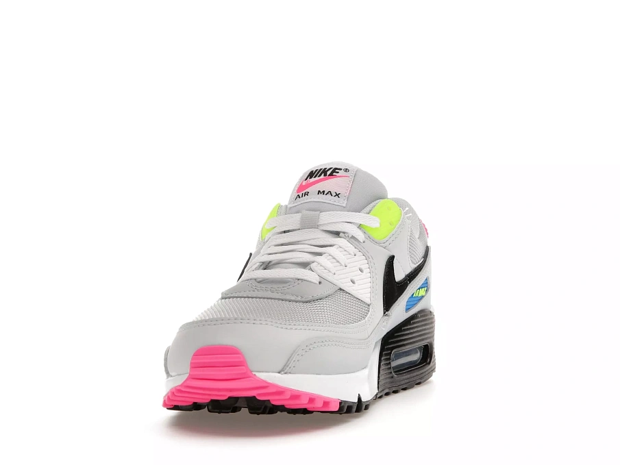 Фото № 3 с приближением к товару «‎Nike Air Max 90 Grey Neon»
