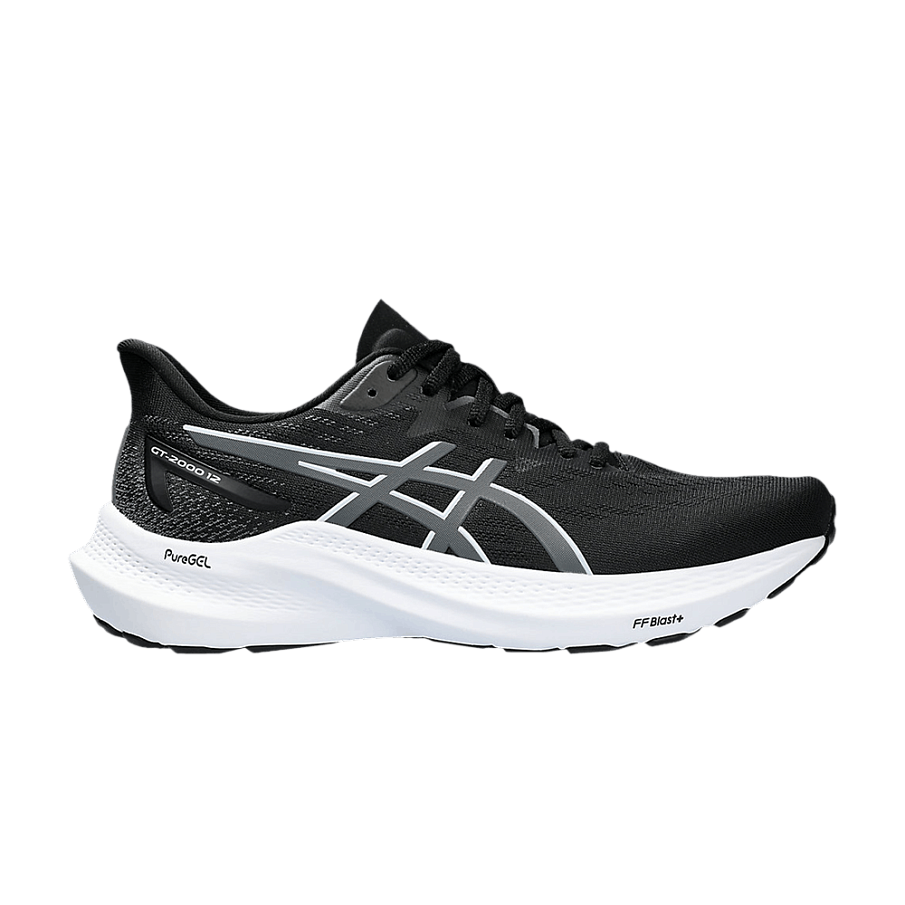 Фото № 1 с приближением к товару «‎Asics Women's GT 2000 12 Wide Black Carrier Grey (1012B504-002)»