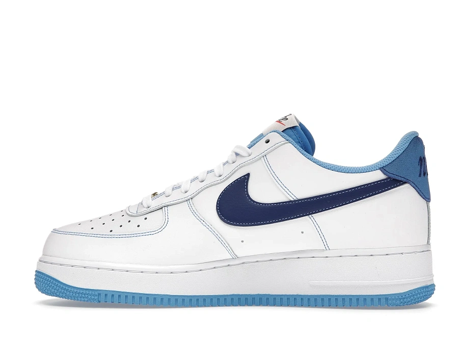 Фото № 5 с приближением к товару «‎Nike Air Force 1 Low First Use White University Blue»