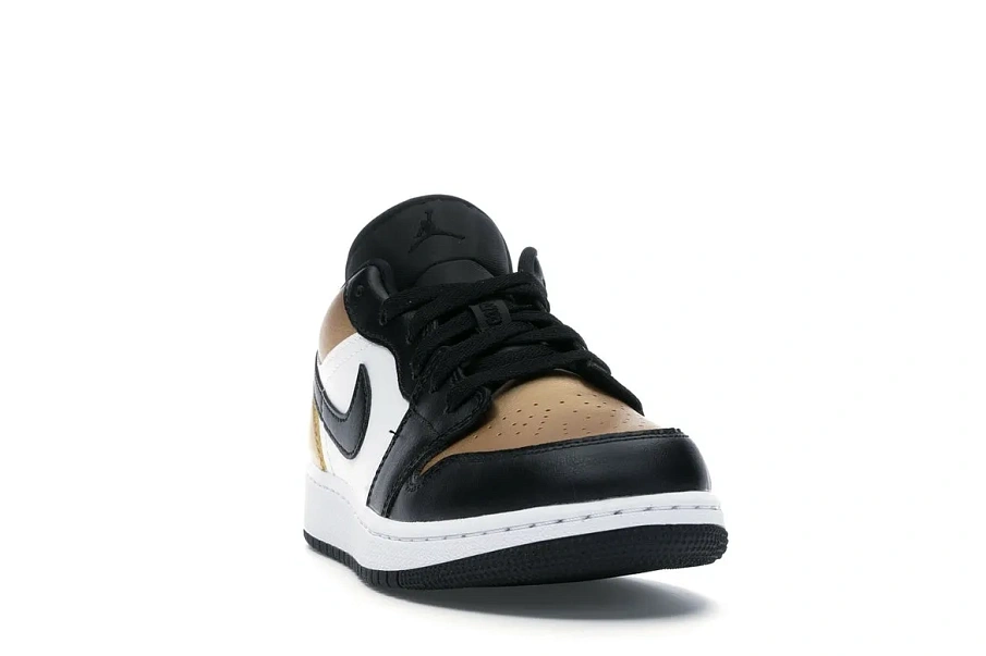 Фото № 2 с приближением к товару «‎Jordan 1 Low Gold Toe »