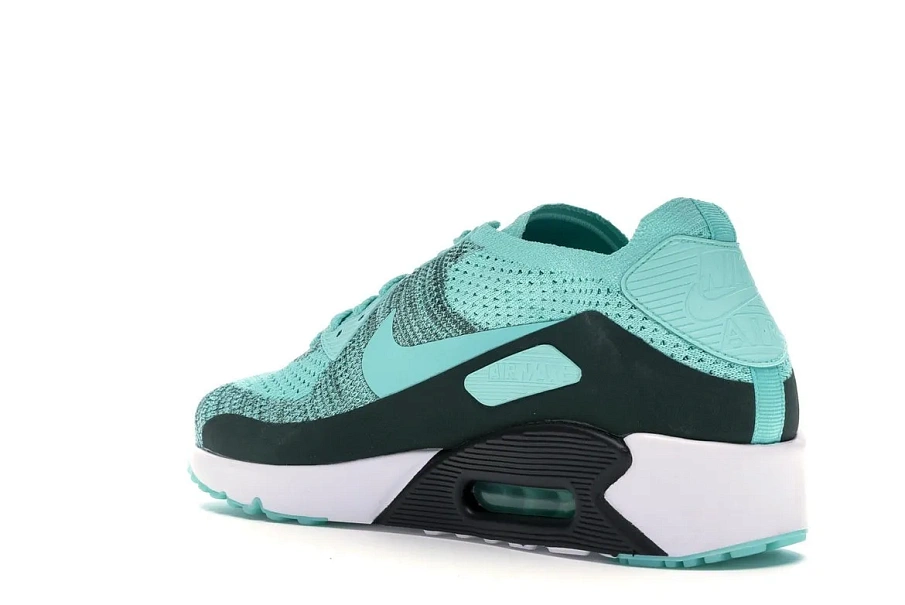 Фото № 6 с приближением к товару «‎Nike Air Max 90 Ultra 2.0 Flyknit Hyper Turquoise Hyper Turquoise»