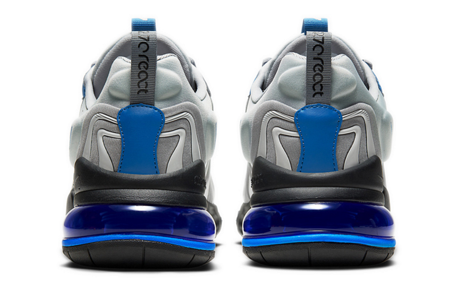 Фото № 4 с приближением к товару «‎Nike Air Max 270 React Eng Light Smoke Grey Battle Blue»