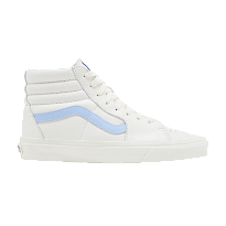 Фото № 1 с приближением к товару «‎Vans Sk8-Hi Vintage Leather Blanc de Blanc Blue»