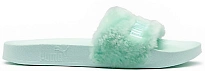 Фото № 1 с приближением к товару «‎Puma Fur Slide Rihanna Fenty Bay Mint»