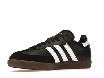 Фото № 3 с приближением к товару «‎adidas Samba Leather Black White»