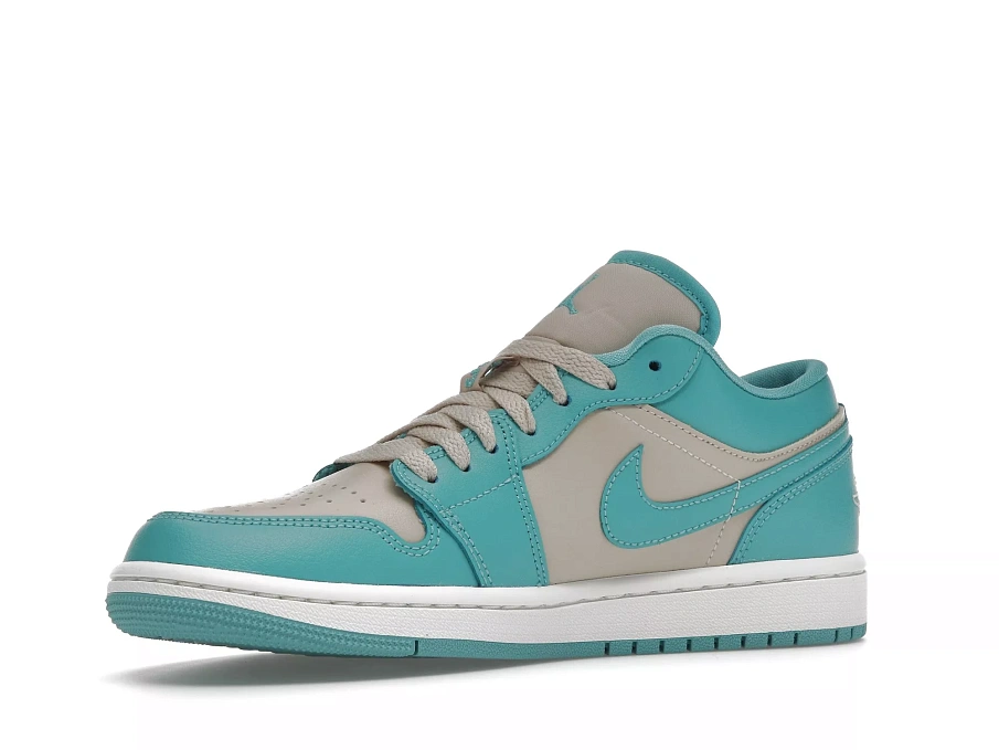 Фото № 4 с приближением к товару «‎Jordan 1 Low Tropical Teal »