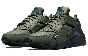 Nike Air Huarache Cordura "Cargo Khaki" Low-top Running Shoes Green - 4